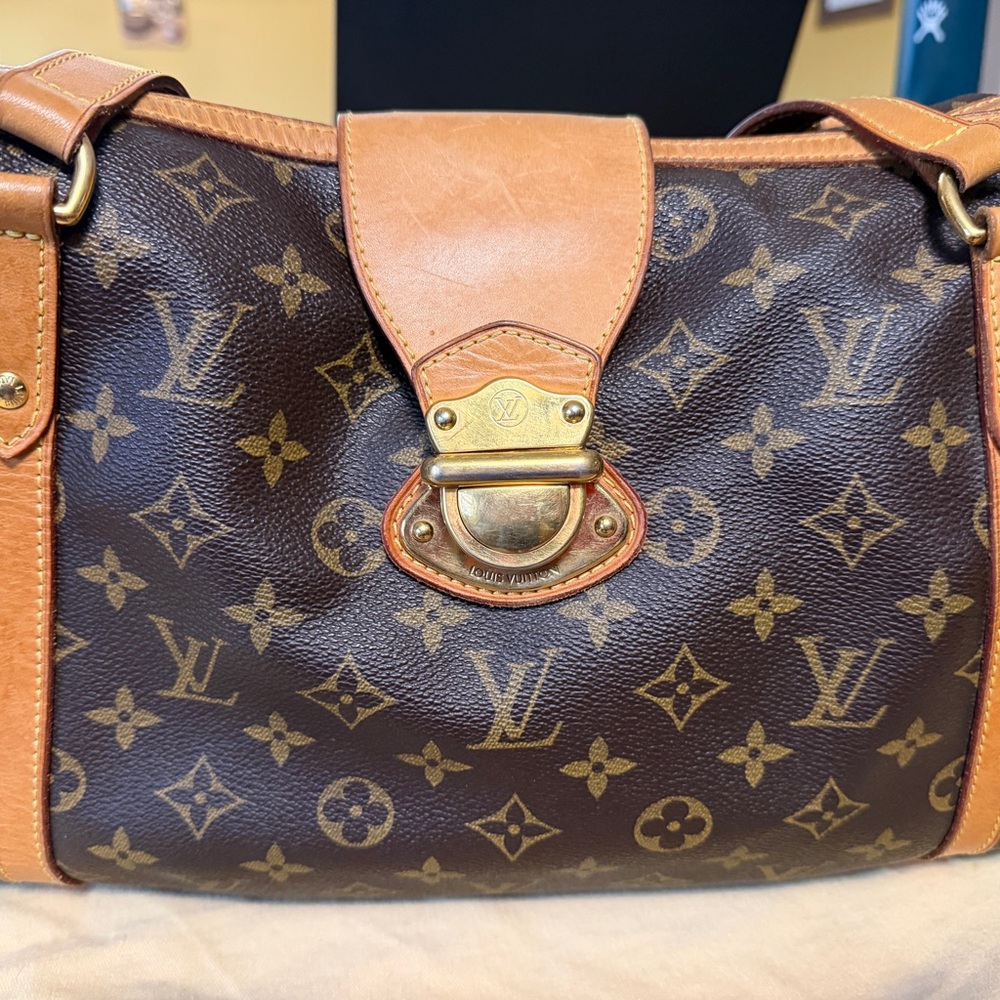 Louis Vuitton Tan and Brown Monogram Stresa PM